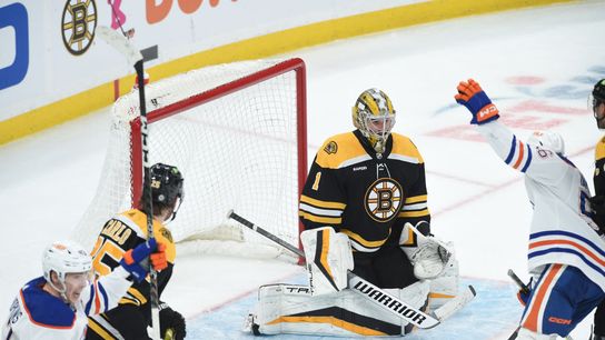 BSJ Game Report: Oilers 3, Bruins 2 - B's 10-game win streak comes to a close taken at TD Garden (Bruins)